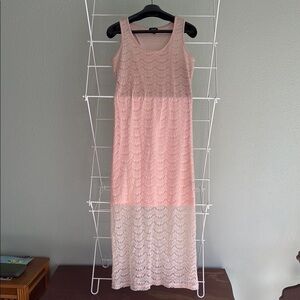 Pink Lace Dress